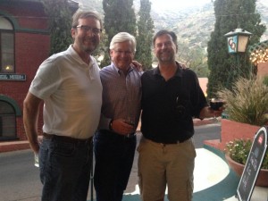 Attorney Joel Robbins, with Attorney Tom Ryan and Hon. Chris T. Whitten